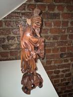 Statue décorative en bois sculptée à la main, Enlèvement