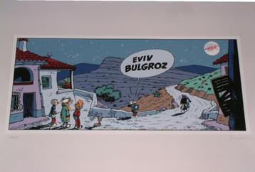 Franquin Eviv Bulgroz gesigneerde Coca-Cola zeefdruk beschikbaar voor biedingen