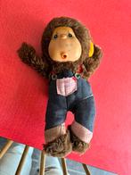 Retro monchichi achtig aapje uit de jaren 80, Verzamelen, Poppen, Gebruikt, Ophalen of Verzenden