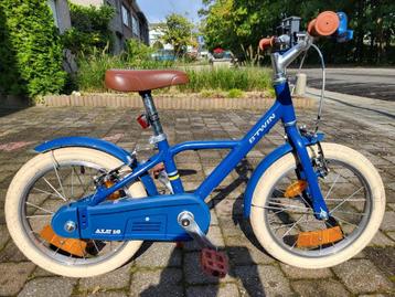 Retro stevige kinderfiets 16 inch voor 3,5 - 6 jaar (BTWIN) beschikbaar voor biedingen