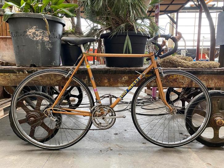 Eddy Merckx - racefiets retro vintage (koersfietsen), Vélos & Vélomoteurs, Vélos | Vélos de course, Enlèvement