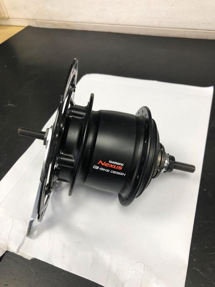 Nieuwe nexus 5 naaf met terugtraprem en schijfrem, Vélos & Vélomoteurs, Vélos Pièces, Comme neuf, Enlèvement