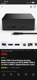 Belkin Display USB-C dock, Enlèvement, Neuf, Station d'accueil, Portable