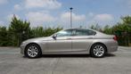 BMW 525d 6cyl  autom, gps, leder zeer goede staat, 160 g/km, Te koop, Zilver of Grijs, Berline