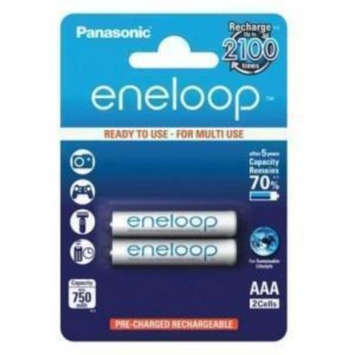 Panasonic eneloop BK-4MCCE/2BE herlaadbare AAA batterij, Hobby & Loisirs créatifs, Composants électroniques, Neuf, Enlèvement ou Envoi