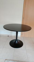 Table Docksta noire, Maison & Meubles, Tables | Tables de salon, 100 à 150 cm, Rond, Comme neuf, 100 à 150 cm
