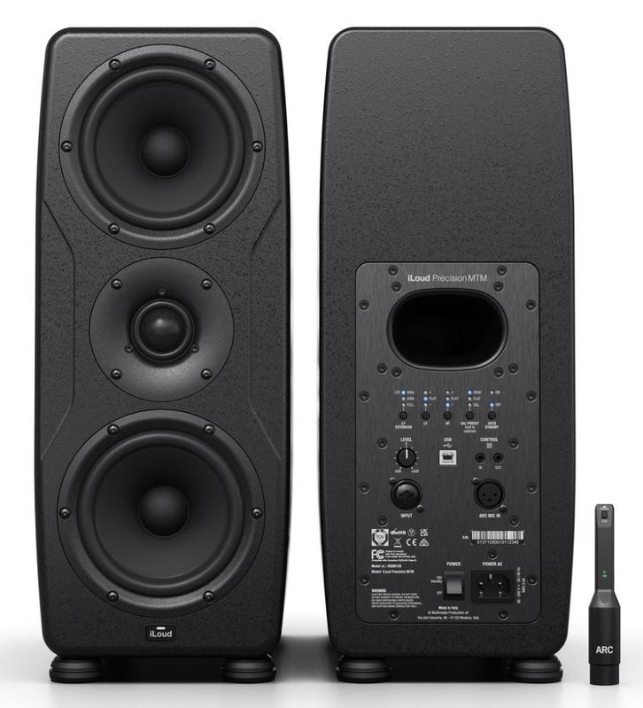 iLoud Precision MTM studiomonitors (pair), Audio, Tv en Foto, Luidsprekerboxen, Zo goed als nieuw, Front, Rear of Stereo speakers