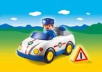 PLAYMOBIL 1.2.3 politieauto, Kinderen en Baby's, Speelgoed | Playmobil, Ophalen of Verzenden, Gebruikt, Complete set