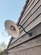 Hoevelamp franse stallamp boerderijlamp gietijzereren lamp, Ophalen of Verzenden, Zo goed als nieuw