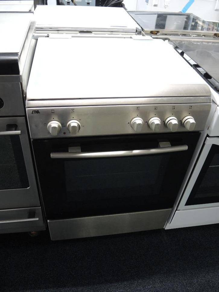 Etna gasfornuis met oven inox, Elektronische apparatuur, Slowcookers, Gebruikt, Ophalen of Verzenden