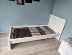 bed, Ophalen, Eenpersoons, Wit, Zo goed als nieuw