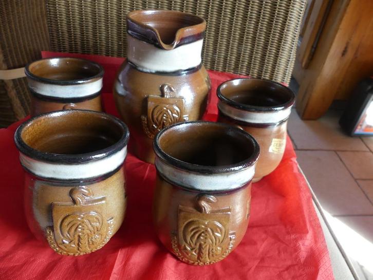 Rochefort samen, Verzamelen, Biermerken, Zo goed als nieuw, Pul(len), Overige merken, Ophalen of Verzenden