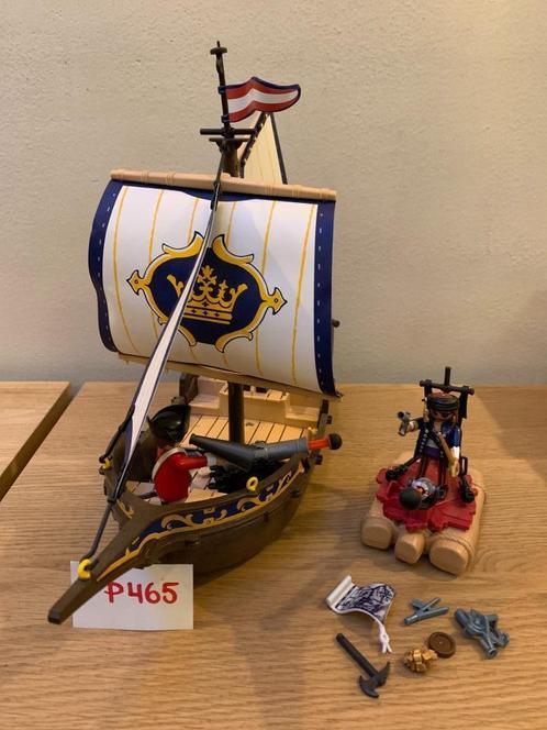 PLAYMOBIL P465: SET 70412 BRITS FREGAT ZEILSCHIP, Kinderen en Baby's, Speelgoed | Playmobil, Nieuw, Complete set, Ophalen of Verzenden