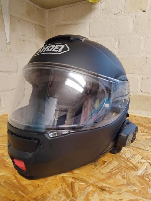 Shoei Neotec L met ingebouwde Sena 10S, Motoren, Kleding | Motorhelmen, Heren, Systeemhelm, L, Shoei, Tweedehands, Ophalen