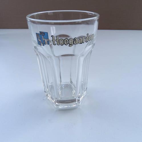 5 retro Hoegaarden bierglazen 0,25 cl., Verzamelen, Glas en Drinkglazen, Bierglas, Ophalen of Verzenden