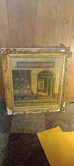 Peinture sur toile signée E. MENTEN, 57x60, n626, Antiquités & Art, Art | Peinture | Classique, Enlèvement