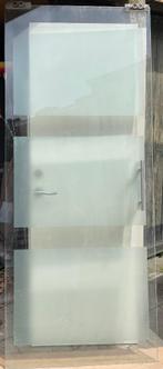 Glazen schuifdeur, Comme neuf, Enlèvement, 80 à 100 cm, Porte intérieure