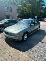 BMW 520D, Zwart, Blauw, Leder, 5 deurs