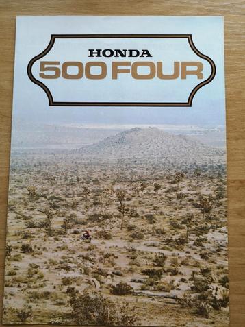 Brochure Honda CB500 four., Motoren, Motoren | Honda, Particulier