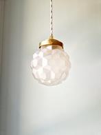 Art Deco hanglamp in gesatineerd glas, 1920-30s, Ophalen