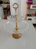 Klassiek baroque-stijl schaal asbak etagere, Ophalen, Gebruikt