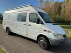 Mercedes Sprinter 416 CDI MAXI L3H2 DUBCABINE 7.PLAATS AIRCO, Auto's, Bestelwagens en Lichte vracht, Achterwielaandrijving, Leder en Stof