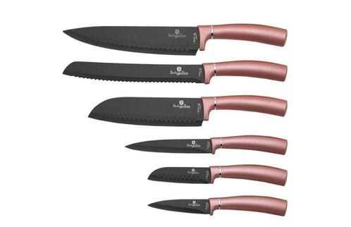 Lot de 6 couteaux Berlinger Haus  collection I-Rose, Maison & Meubles, Cuisine | Couverts, Neuf, Enlèvement ou Envoi