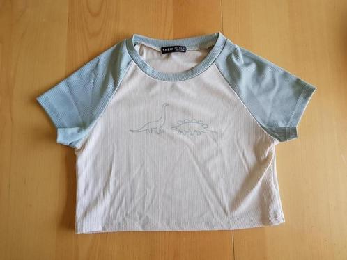 Beige topje maat S/36, Kleding | Dames, Topjes, Zo goed als nieuw, Maat 36 (S), Beige, Korte mouw, Ophalen of Verzenden