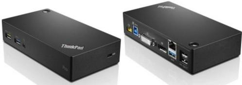 Lenovo 40A70045IT Docking Station DVI DisplayPort, Computers en Software, Dockingstations, Gebruikt, Docking station, Laptop, Ophalen of Verzenden