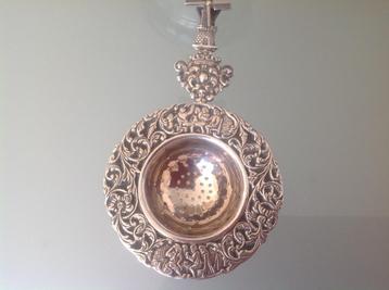 antiek thee lepeltje in zilver, Antiek en Kunst, Ophalen of Verzenden, Zilver