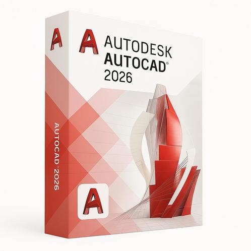 Autodesk AutoCAD 2026, Computers en Software, Office-software, Nieuw, MacOS, Windows, Ophalen