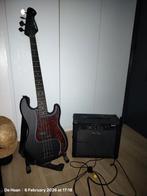 Harley Benton basgitaar + versterker + rugzak, Muziek en Instrumenten, Snaarinstrumenten | Gitaren | Bas, Ophalen