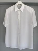 Witte blouse maat 50, Ophalen of Verzenden, Zo goed als nieuw, Wit, Blouse of Tuniek