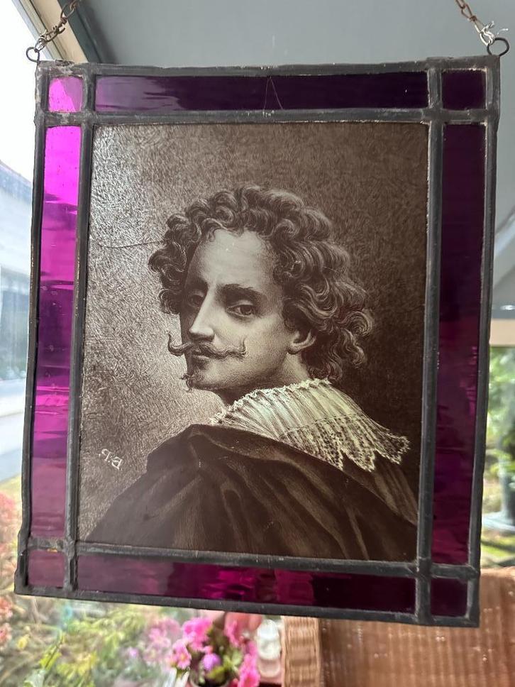 oud glasraam, Antiek en Kunst, Antiek | Glaswerk en Kristal, Ophalen