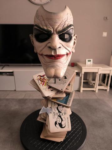 Joker Arkham Asylum buste 1/1 insanity / sideshow résine 