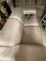 Wit leder zetel met relaxfuntcie, Huis en Inrichting, Ophalen