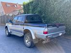 Mitsubishi L200 GLX | 4x4 | 5 PL | Airco, Auto's, Mitsubishi, 2500 cc, Stof, Gebruikt, Zwart