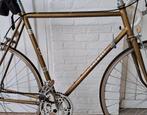 Retro koersfiets goudkleurig, Fietsen en Brommers, Fietsen | Racefietsen, 57 tot 61 cm, Ophalen, Gebruikt