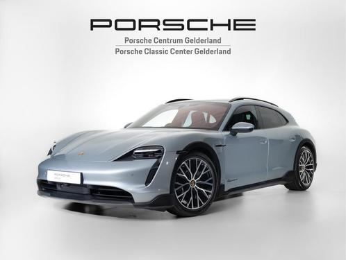 Porsche Taycan 4 Cross Turismo, Auto's, Porsche, Bedrijf, 4x4, Adaptive Cruise Control, Lederen bekleding, Metaalkleur, Zetelverwarming