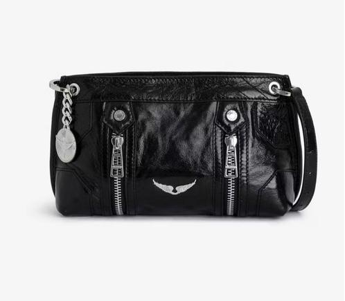 Nieuwe Zadig&Voltaire Sunny Mood tas, Handtassen en Accessoires, Tassen | Schoudertassen, Nieuw, Overige merken, Zwart, Leer, Ophalen of Verzenden