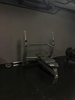 Flat bench press technogym, Sport en Fitness, Ophalen of Verzenden