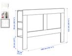 Tête de lit IKEA Brimnes avec rangement, Autres dimensions, 180 cm, Autres matériaux, Enlèvement