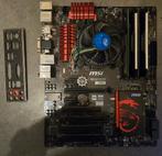 msi moederbord met intel core i5, Computers en Software, Moederborden, Ophalen of Verzenden, Zo goed als nieuw, Intel, DDR3