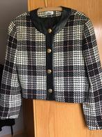 Kort vestje geruit Dejac maat 42, Kleding | Dames, Jasjes, Kostuums en Pakken, Dejac, Overige kleuren, Maat 42/44 (L), Ophalen of Verzenden