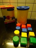 fisher price, vormendoos-blokkenstoof*VOLLEDIG*VINTAGE*, Kinderen en Baby's, Speelgoed | Fisher-Price, Ophalen of Verzenden