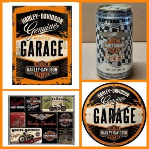 Harley Davidson signe une tirelire magnétique, un briquet Zi, Collections, Marques & Objets publicitaires, Neuf, Autres types