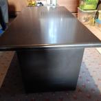 Stevig laag salontafel met bijzettafeltje  15 euro, Ophalen, Gebruikt, 100 tot 150 cm, 50 tot 100 cm