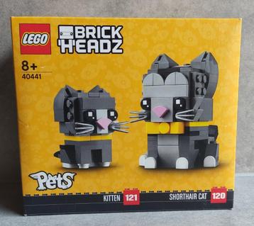 lego brickheadz 40441 kortharige katten