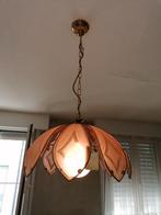 kroonluchter en bijhorende nachtlamp,  24k goud afgewerkt, Enlèvement, Utilisé