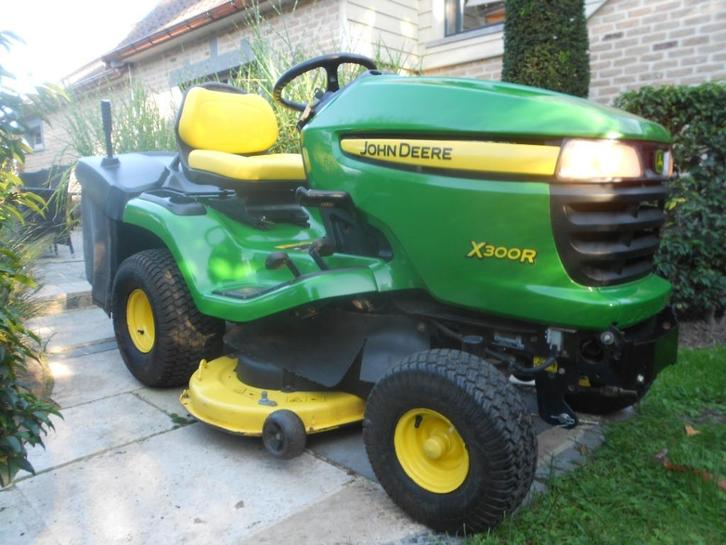 zitmaaier John Deere Kawasaki motor 190 draaiuren., Tuin en Terras, Zitmaaiers, Zo goed als nieuw, 90 tot 120 cm, Elektrische starter